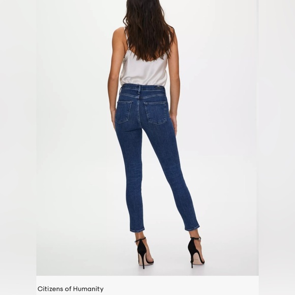 Citizens of Humanity Rocket Crop Midrise Skinny Jeans - Picture 4 of 16